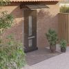 Door Canopy Black 59.1"x31.5" Polycarbonate