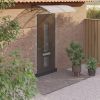 Door Canopy Gray 59.1"x39.4" Polycarbonate