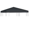Gazebo Top Cover 1 oz/ft² 9.8'x9.8' Gray