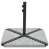 Umbrella Weight Plates 4 pcs Gray Granite Triangular 132.3 lb