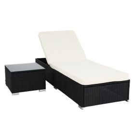 Flat Bed with Tea Table