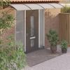 Door Canopy Black 157.5"x39.4" Polycarbonate