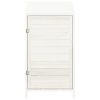 Garden Shed White 21.7"x20.5"x44.1" Solid Wood Fir