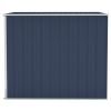Wall-mounted Garden Shed Anthracite 46.5"x76.4"x70.1" Steel
