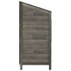 Garden Shed Anthracite 21.7"x20.5"x44.1" Solid Wood Fir