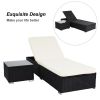 Flat Bed with Tea Table