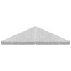 Umbrella Weight Plate Granite 33.1 lb Triangular Gray