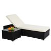 Flat Bed with Tea Table