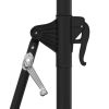 Wall-Mounted Parasol with Metal Pole 118.1" Green