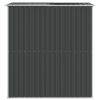 Garden Shed Anthracite 75.6"x75.2"x87.8" Galvanized Steel