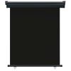 Balcony Side Awning 55.1"x98.4" Black