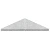 Umbrella Weight Plates 4 pcs Gray Granite Triangular 132.3 lb