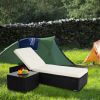 Flat Bed with Tea Table