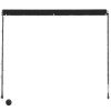 Retractable Awning with LED 157.5"x59.1" Anthracite