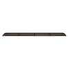 Door Canopy Black 157.5"x31.5" Polycarbonate