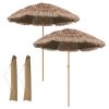 6 FT Tiki Umbrella 2 Packs
