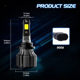 Simple And Creative Automotive LED Bulbs (Option: StyleH13)