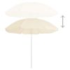 Outdoor Parasol with Steel Pole Sand 70.9"